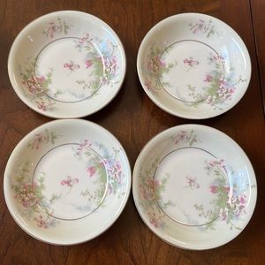 Theodore Haviland New York berry bowls 5” Apple Blossom pattern set of 4